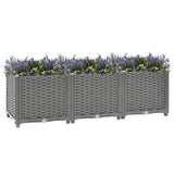 Vidaxx planter hævet 120x40x38 cm polypropylen