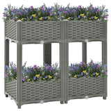 Vidaxx planter hævet 80x40x71 cm polypropylen