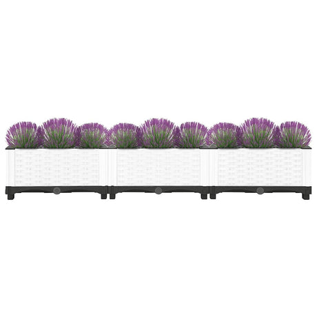 Vidaxx planter hævet 120x40x23 cm polypropylen