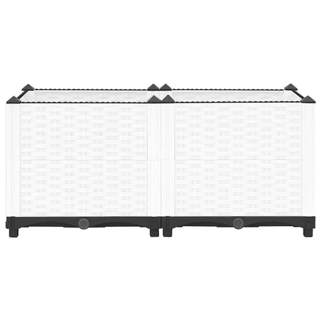 Vidaxx planter hævet 80x40x38 cm polypropylen