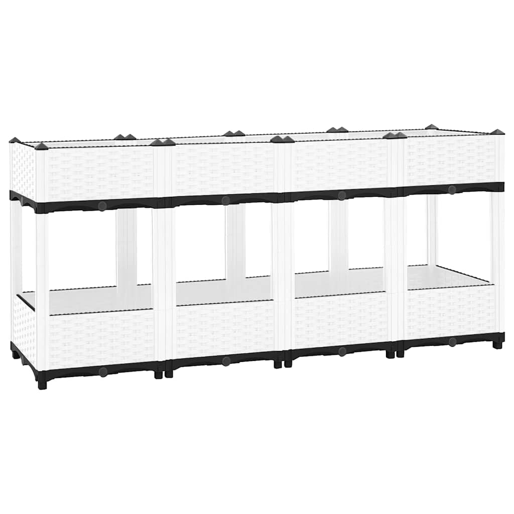 Vidaxx planter hævet 160x40x71 cm polypropylen