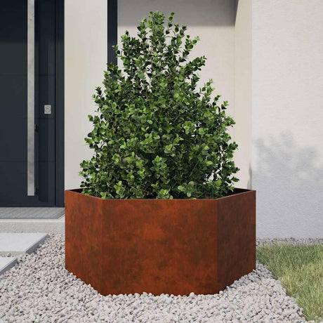 Vidaxx Planter Rusty 90x90x45 cm Corten Steel
