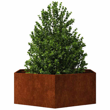 Vidaxx Planter Rusty 138x120x45 cm Corten Steel
