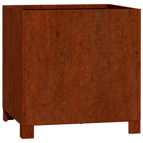 Vidaxx plantekasse med ben rustent 40x40x40 cm corten stål