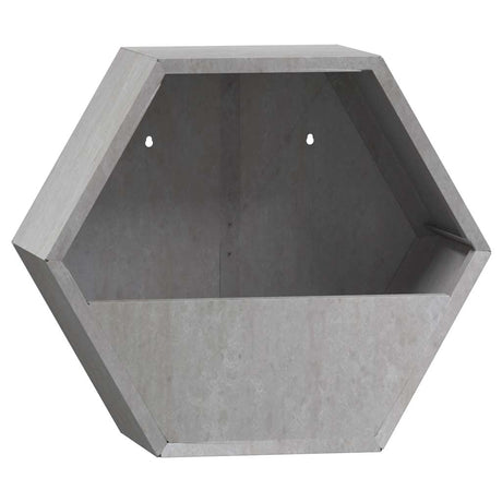 Vidaxx Planters Wall Montered 2 PCS 30x10x25 cm Corten Steel Rusty