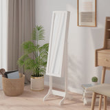 Vidaxx Mirror Freestanding 34x37x146 cm hvid