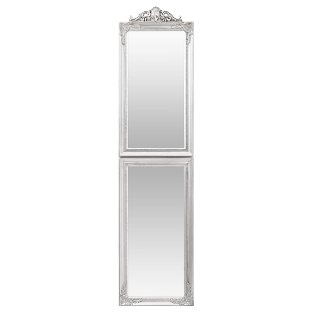 Vidaxx Mirror Freestanding 40x160 cm hvidt sølv