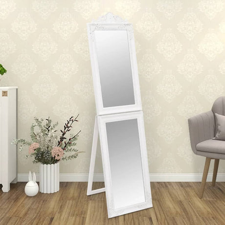 Vidaxx Mirror Freestanding 45x180 cm hvid