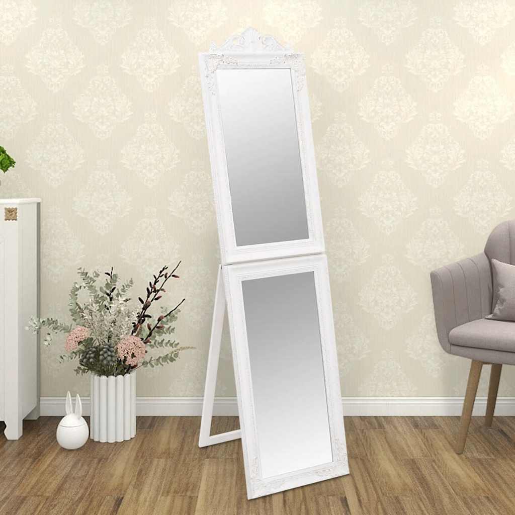 Vidaxx Mirror Freestanding 50x200 cm hvid