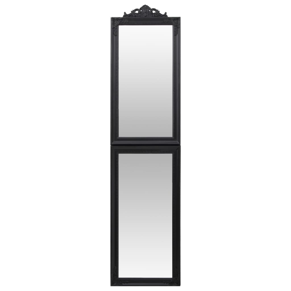 Vidaxx Mirror Freestanding 50x200 cm sort