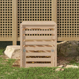 Vidaxx kompostbeholder 63,5x63,5x77,5 cm massivt fyrretræ