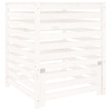 Vidaxx kompostbin 82.5x82.5x99.5 cm Solid fyrretræ hvid