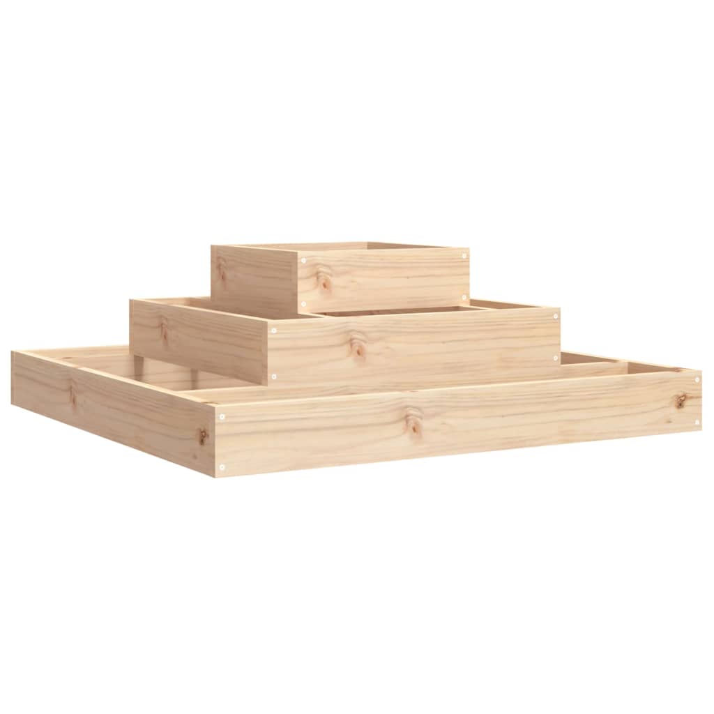 Vidaxx planter 80x80x27 cm fast fyrretræ
