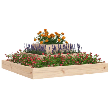 Vidaxx planter 80x80x27 cm fast fyrretræ