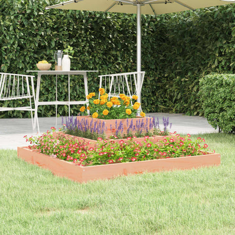 Vidaxx planter 80x80x27 cm solid Douglas Wood