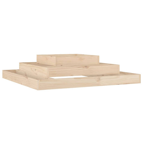 Vidaxx plantekasse 110x110x27 cm massivt fyrretræ