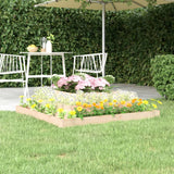 Vidaxx plantekasse 110x110x27 cm massivt fyrretræ
