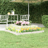 Vidaxx planter 110x110x27 cm fast fyrretræ hvid
