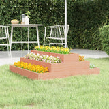 Vidaxx planter 80x80x27 cm solid Douglas Wood