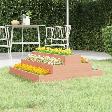 Vidaxx planter 80x80x27 cm solid Douglas Wood