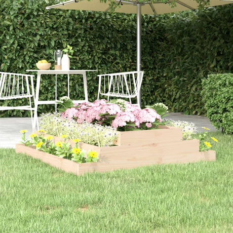 Vidaxx planter 110x110x27 cm fast fyrretræ