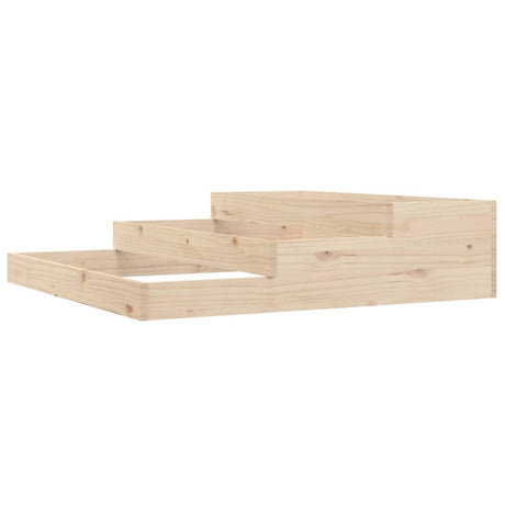 Vidaxx planter 107x107x27 cm fast fyrretræ