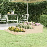 Vidaxx planter 107x107x27 cm fast fyrretræ