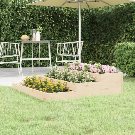 Vidaxx planter 107x107x27 cm fast fyrretræ