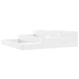 VIDAXX PLANTER 107X107X27 CM SOLID PINE TRÆS HVID