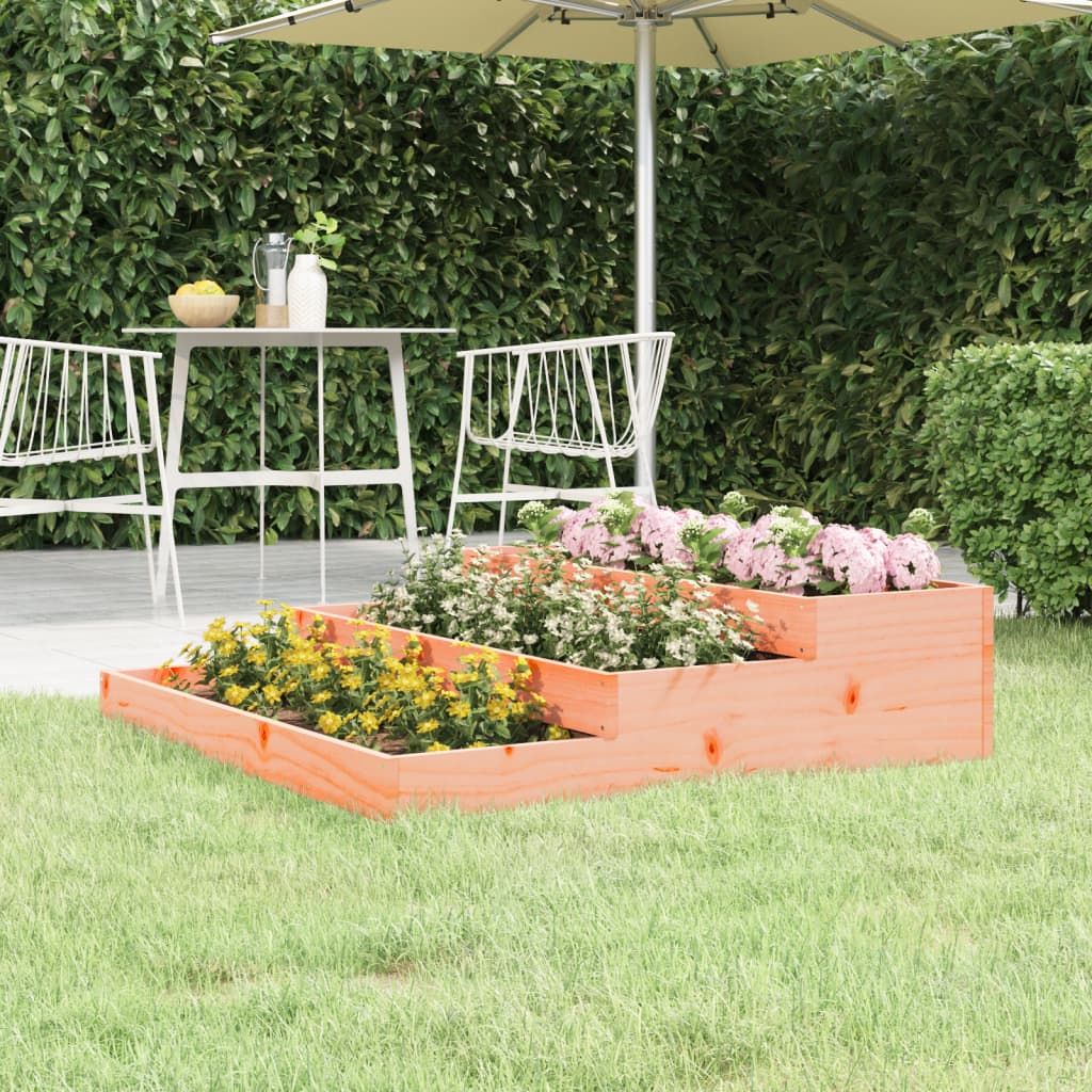 VIDAXX PLANTER 107X107X27 CM SOLID DOUGLAS Træ