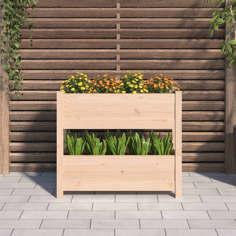 VIDAXX PLANTER 77X25X66 CM SOLID PINE Wood