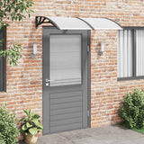VIDAXX Dørbaldakin 150x100 cm polycarbonat sort