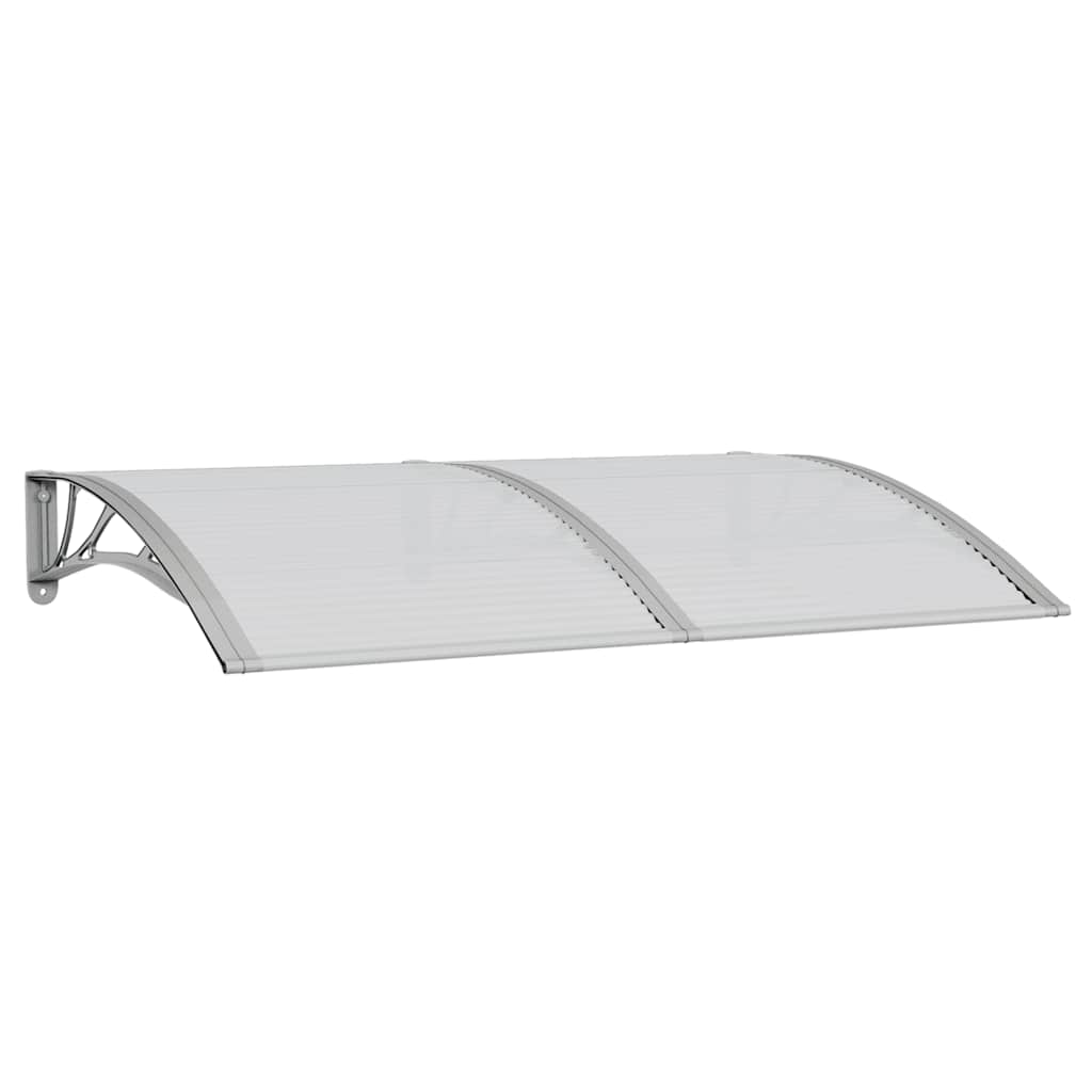 VIDAXX Dørbaldakin 150x100 cm polycarbonatgrå