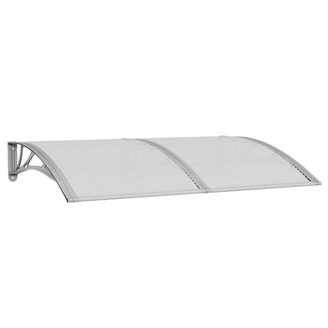 VIDAXX Dørbaldakin 150x100 cm polycarbonatgrå
