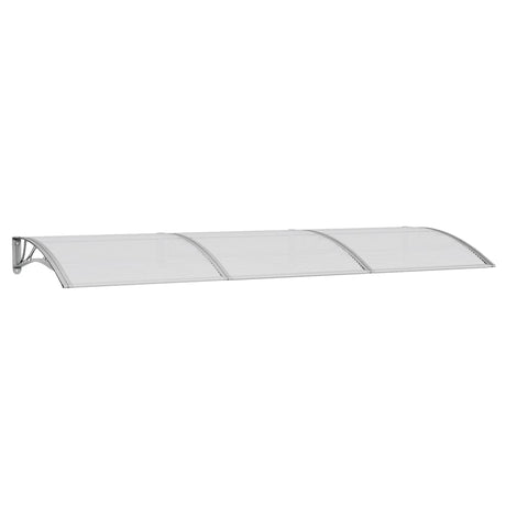 Vidaxx Door Canopy 300x100 cm polycarbonatgrå