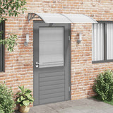 VIDAXX Dørbaldakin 150x75 cm polycarbonatgrå