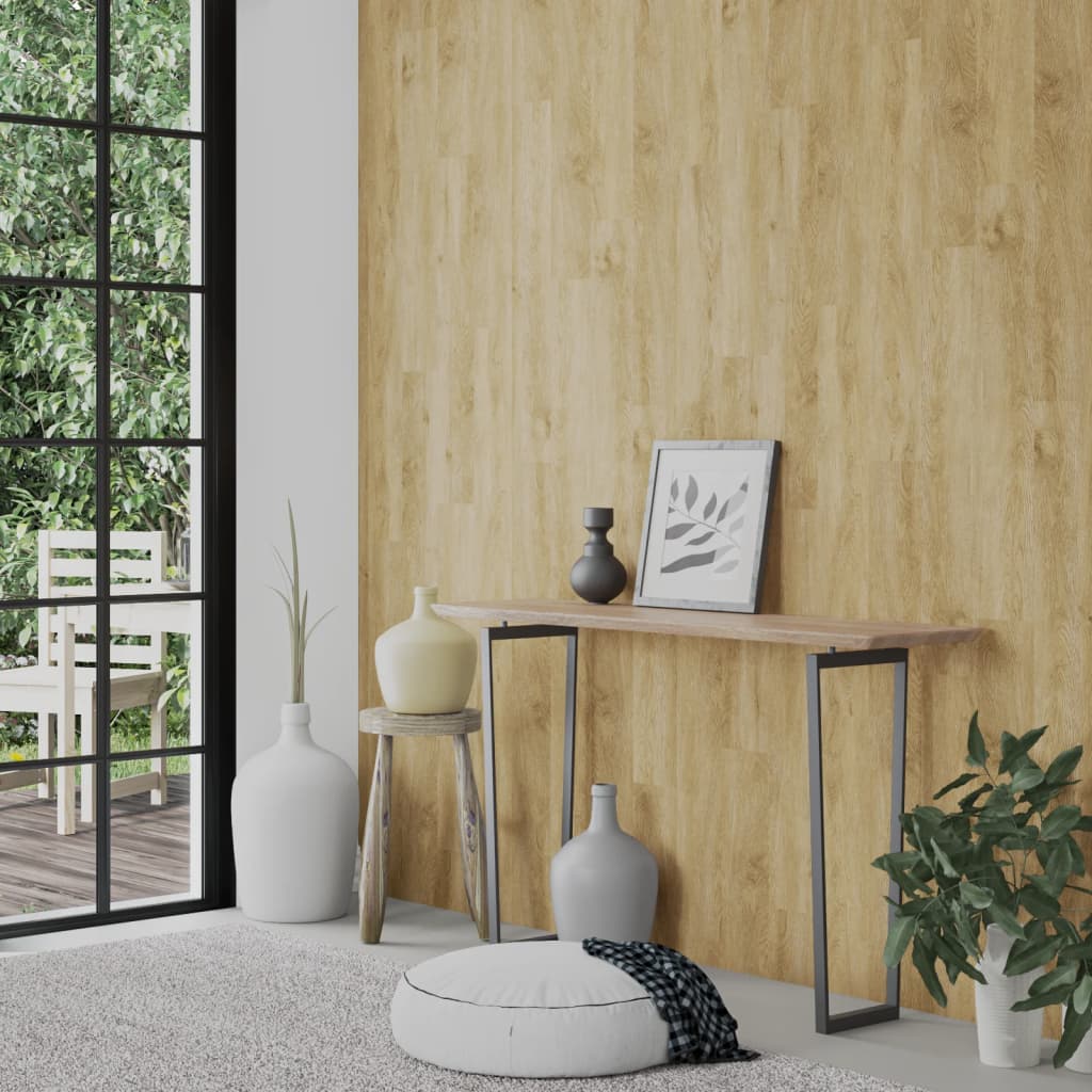 Vidaxx vægpaneler træ Look 2,06 m² PVC Brown