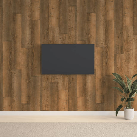 Vidaxx vægpaneler træ Look 2,06 m² PVC Brown