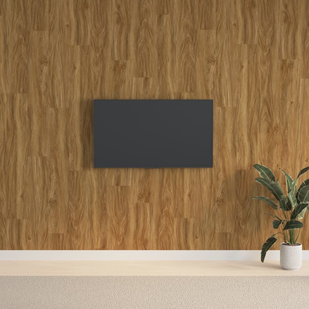 Vidaxx vægpaneler træ Look 2,06 m² PVC Brown
