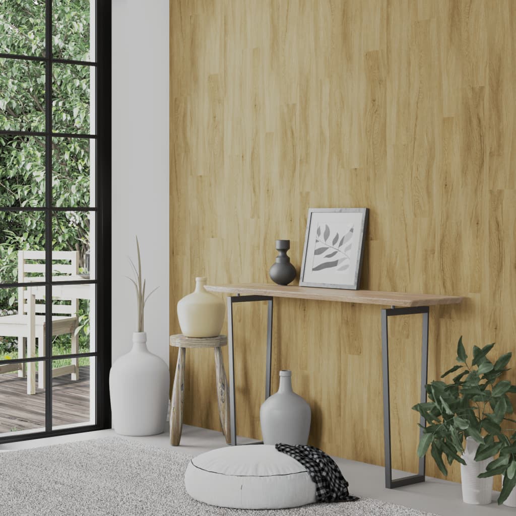 Vidaxx vægpaneler træ Look 2,06 m² PVC Brown