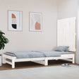 Vidaxl wandhoofdbord 82,5x3x90 cm massief grenenhout wit