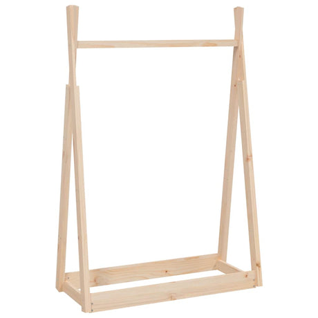 Vidaxx tøjstativ 100x45x150 cm massivt fyrretræ