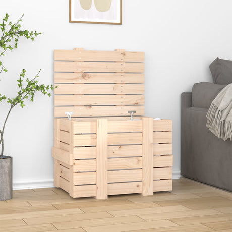 Vidaxx opbevaringsboks 58x40.5x42 cm fast fyrretræ