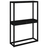 Vidaxl dækstativ 120x40x180 cm Solid fyrretræ sort