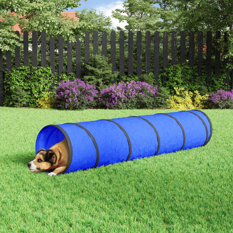 Vidaxxl hundetunnel ø 40 x 200 cm polyesterblå