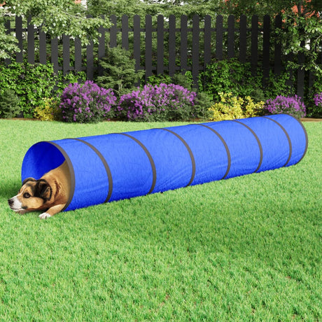 Vidaxxl Dog Tunnel Ø 50x300 cm polyesterblå