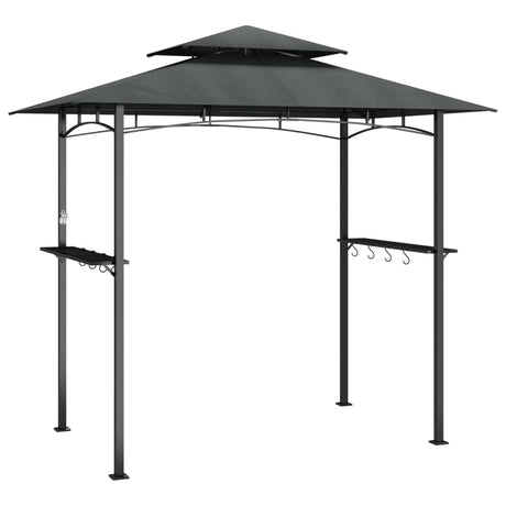 Vidaxx Barbecue Canopy 240x150x243 cm stål antracit