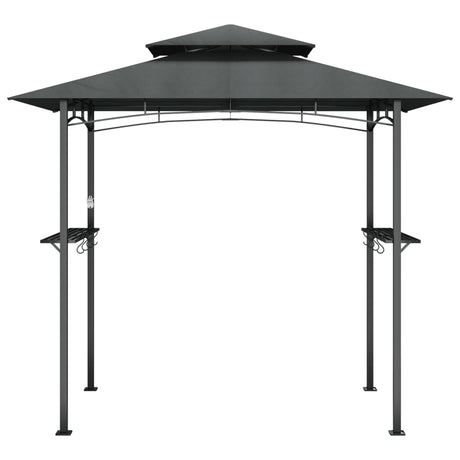 Vidaxx Barbecue Canopy 240x150x243 cm stål antracit