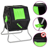 VIDAXX KOMPOSTING TROM 105 L 60X58X74 cm polypropylen