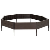 Vidaxx planter hævede 120x120x20 cm polypropylen